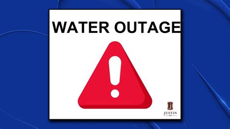 city of justin water